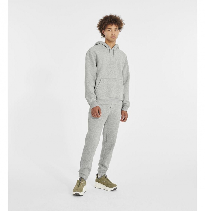 UGG Charles Mikina s Kapucnou Panske Siva | SK-853XPWKOM