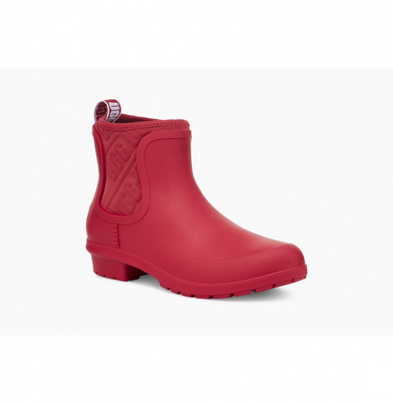 UGG Chevonne Nepremokavé Topánky Damske Červené | SK-153YMSUAH