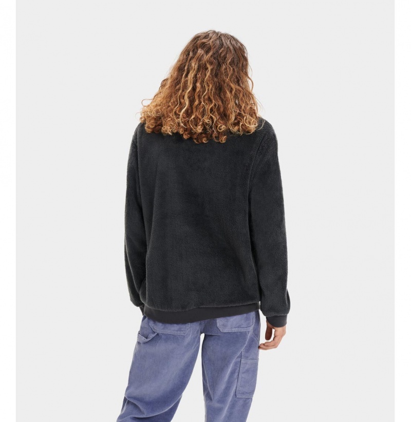 UGG Coby Pullover Mikina Panske Čierne | SK-607MIGCUQ