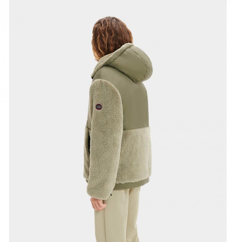 UGG Conroy Sherpa Bundy Panske Siva | SK-128PWDCSY