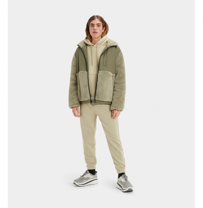 UGG Conroy Sherpa Bundy Panske Siva | SK-128PWDCSY