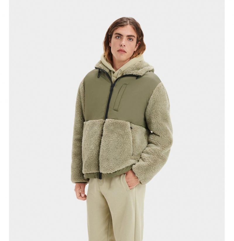 UGG Conroy Sherpa Bundy Panske Siva | SK-128PWDCSY