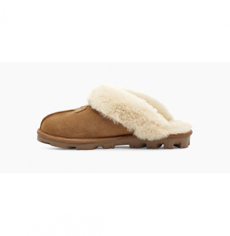 UGG Coquette Papuce Damske Hnede | SK-943VXLAQS