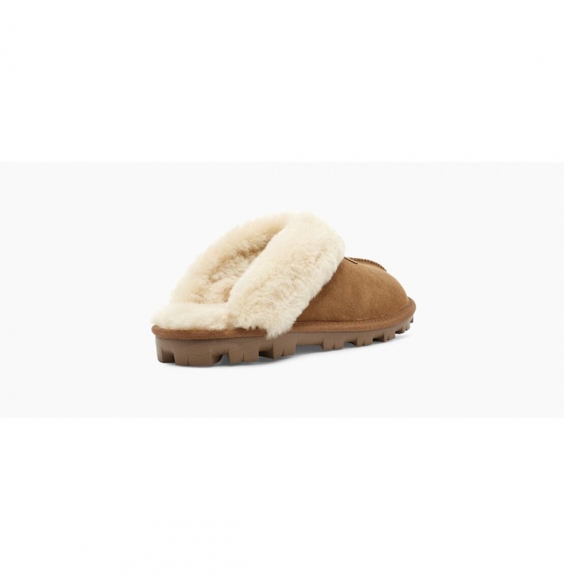 UGG Coquette Papuce Damske Hnede | SK-943VXLAQS