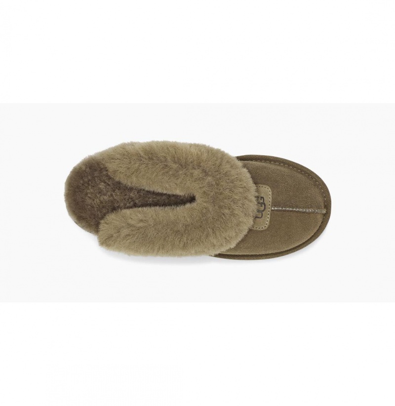 UGG Coquette Papuce Damske Olivovo Zelená | SK-934FMCUGE