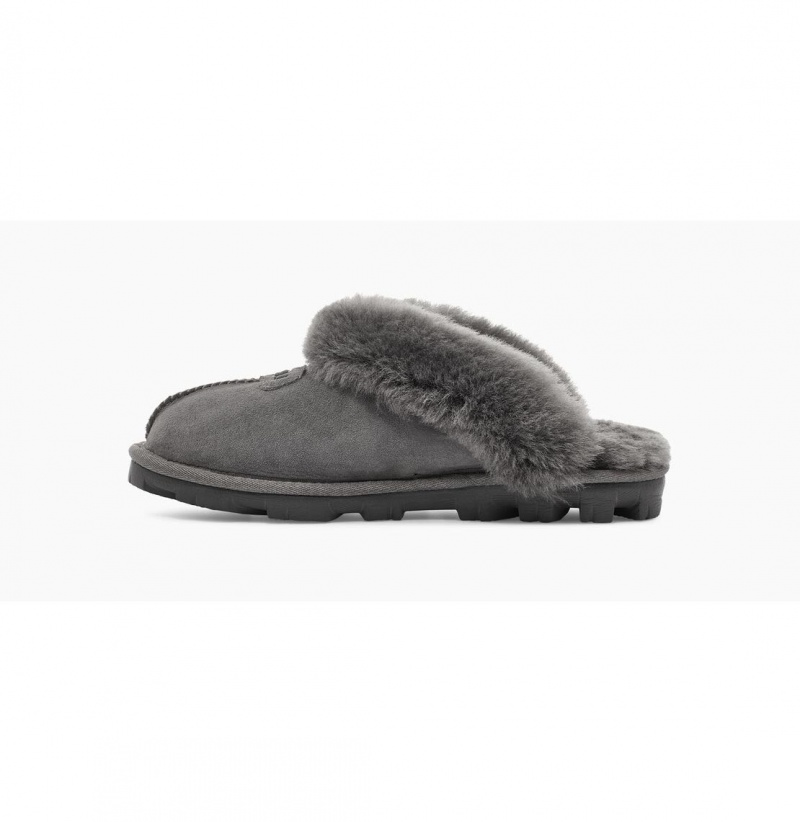 UGG Coquette Papuce Damske Siva | SK-635NSYEIP