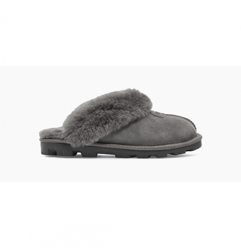 UGG Coquette Papuce Damske Siva | SK-635NSYEIP