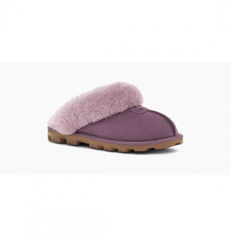 UGG Coquette Papuce Damske Siva | SK-823NPFRMU