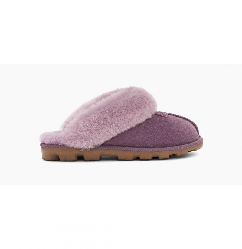 UGG Coquette Papuce Damske Siva | SK-823NPFRMU