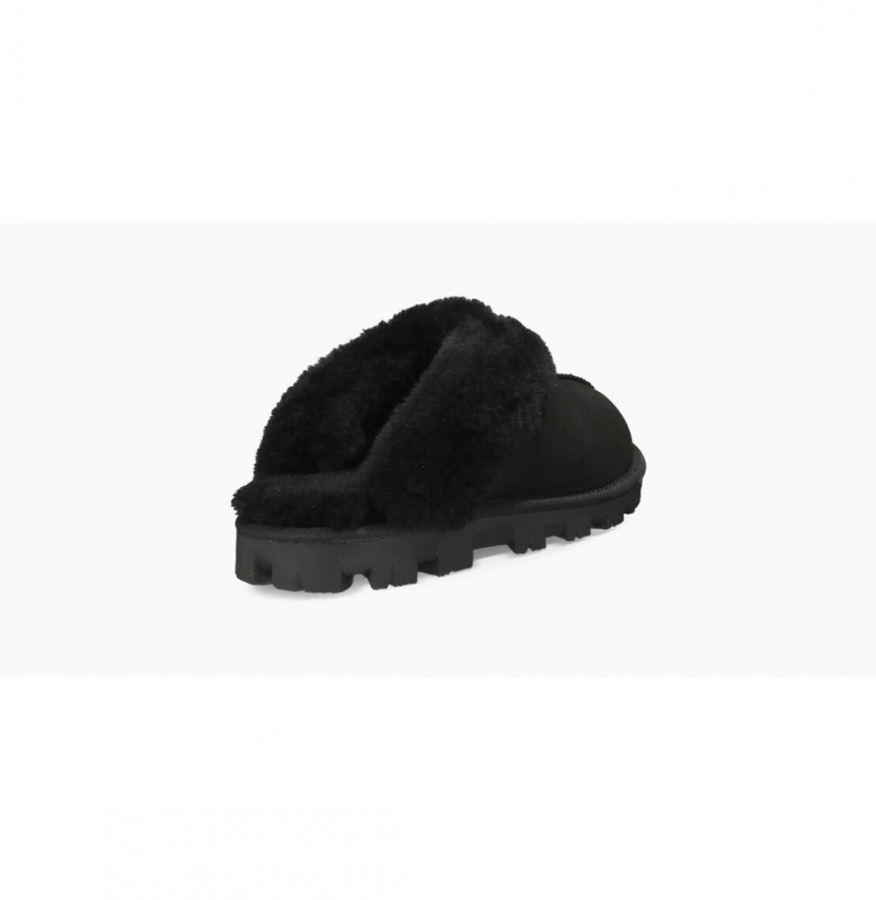 UGG Coquette Papuce Damske Čierne | SK-270RAYSDG