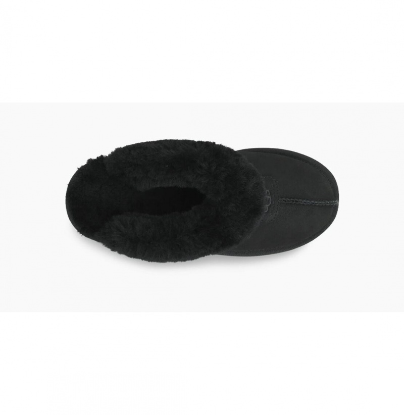 UGG Coquette Papuce Damske Čierne | SK-270RAYSDG