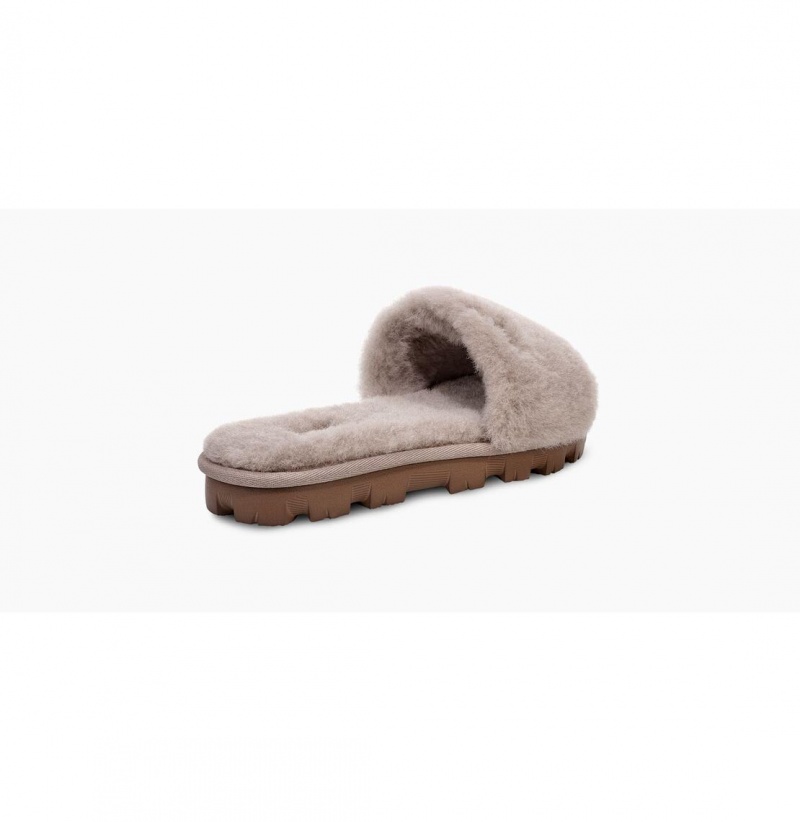 UGG Cozette Slapky Papuce Damske Siva Biele | SK-326GNLIHV