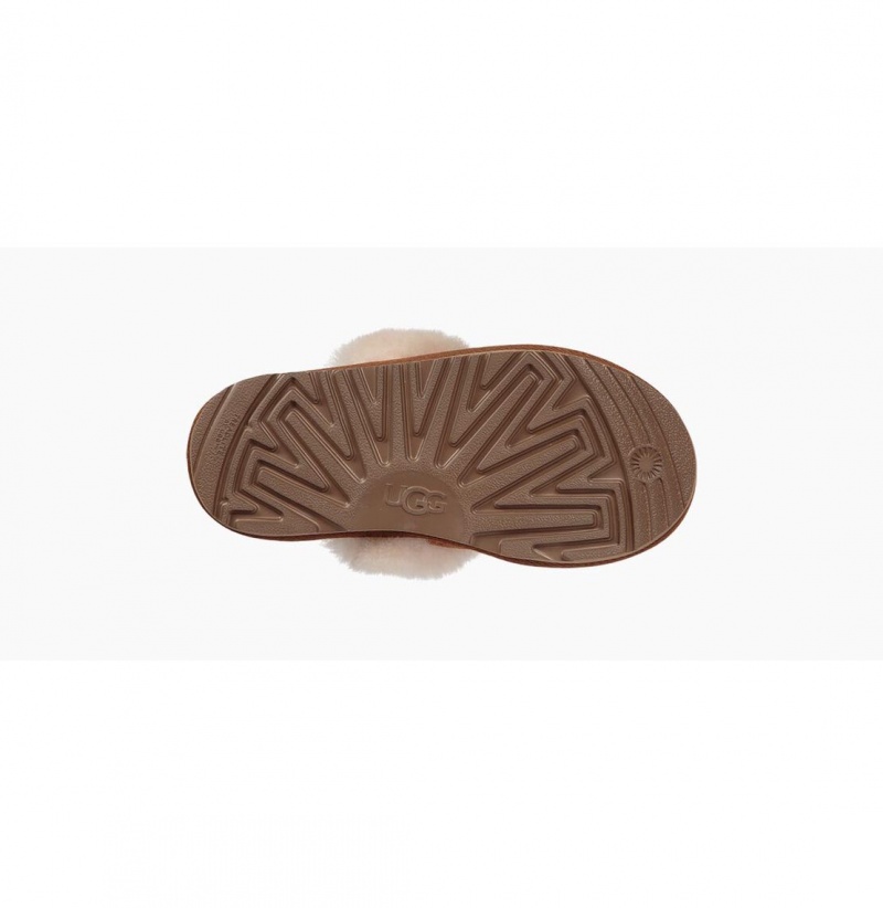 UGG Cozy II Papuce Detske Hnede | SK-015ZAJDLQ