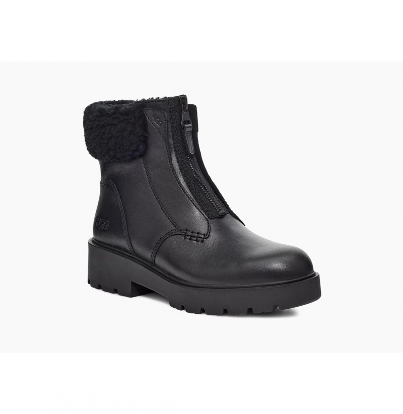 UGG Czeriesa Kozene Cizmy Damske Čierne | SK-752UHTDMX