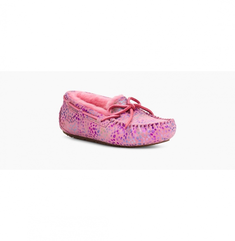 UGG Dakota Spots Papuce Detske Ruzove Ruzove | SK-876PWGKHM