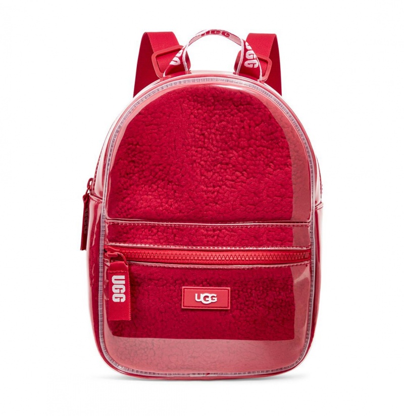 UGG Dannie II Mini Clear Batohy Damske Červené | SK-923KLYVMO