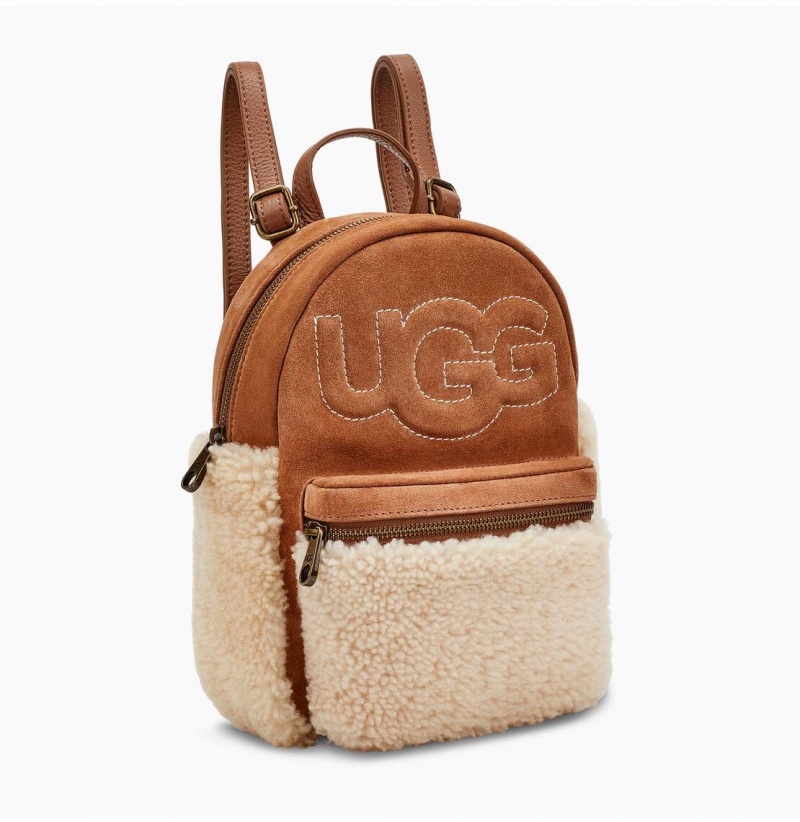 UGG Dannie II Mini Sheepskin Batohy Damske Hnede | SK-125RMAUJH