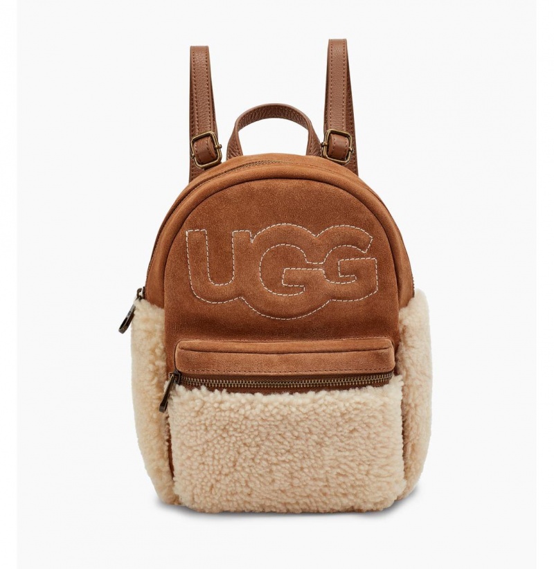 UGG Dannie II Mini Sheepskin Batohy Damske Hnede | SK-125RMAUJH