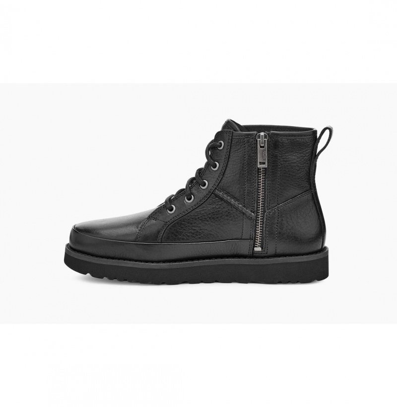 UGG Deconstructed Cipkovane Kozene Cizmy Damske Čierne | SK-463VLIRJQ