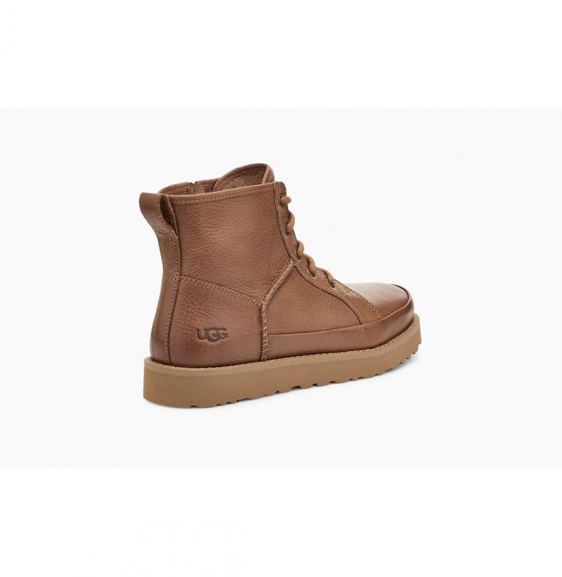 UGG Deconstructed Cipkovane Kozene Cizmy Damske Hnede | SK-407OJAYMQ