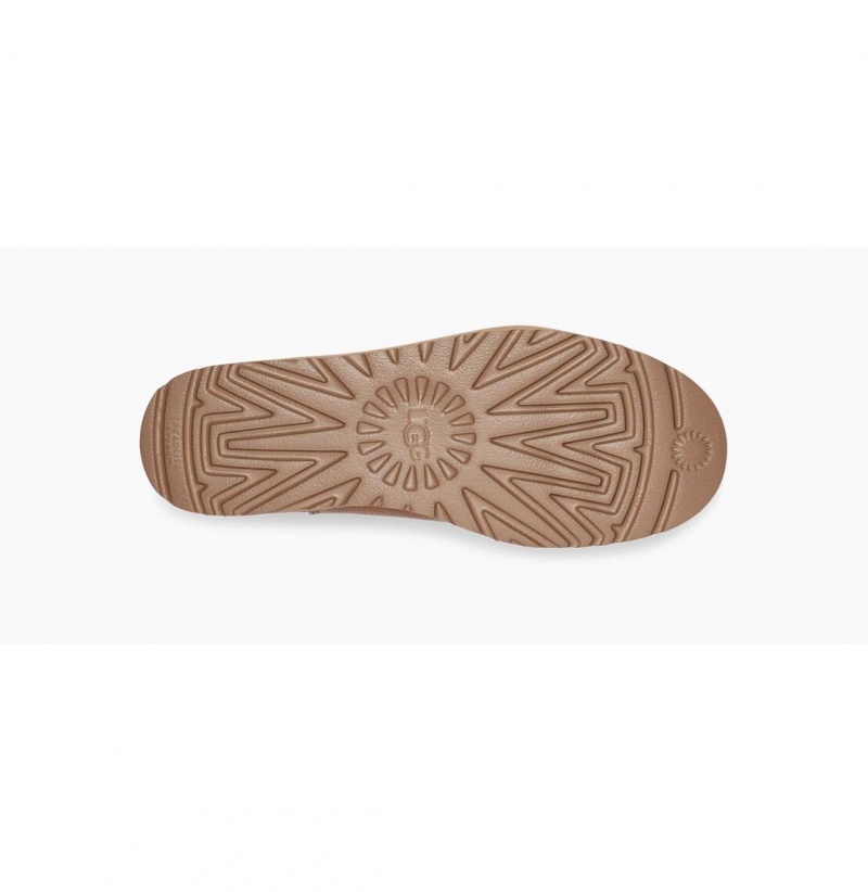 UGG Deconstructed Cipkovane Kozene Cizmy Damske Hnede | SK-407OJAYMQ