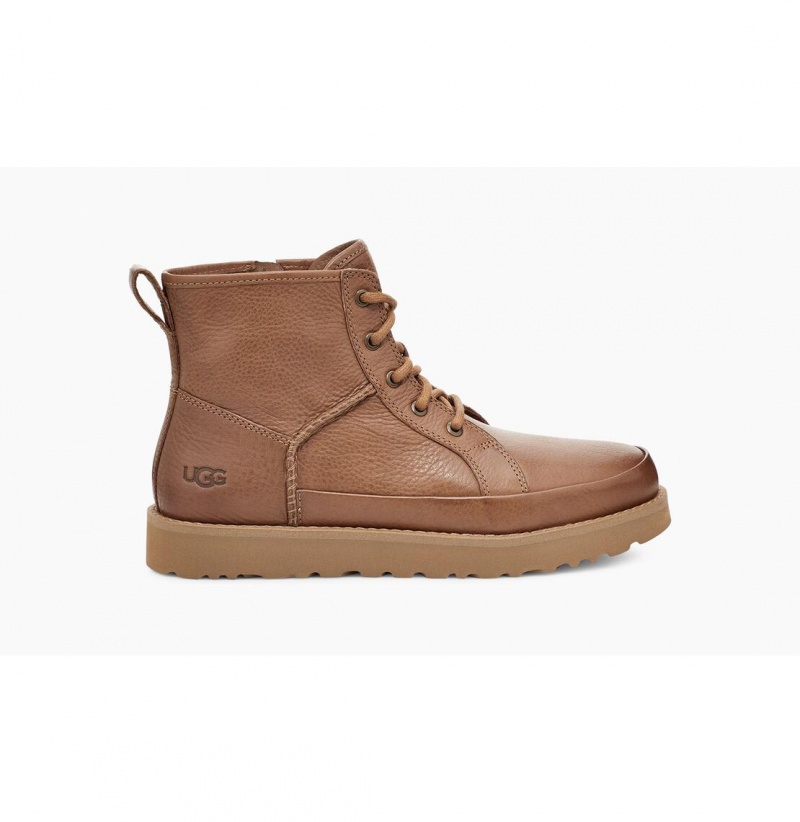 UGG Deconstructed Cipkovane Kozene Cizmy Damske Hnede | SK-407OJAYMQ
