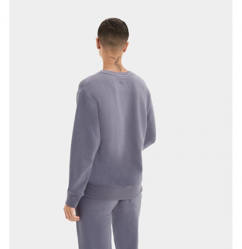 UGG Denise Crewneck Mikina Damske Modre | SK-059NOQWCJ