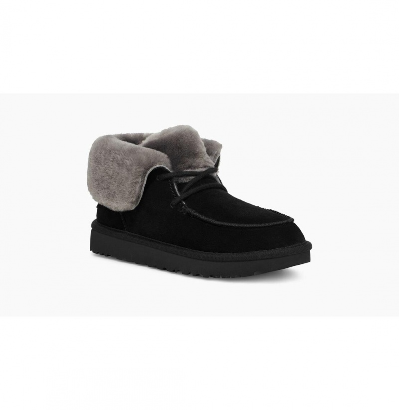UGG Diara Čižmy Z Ovčej Kože Damske Čierne | SK-290OFSHTQ