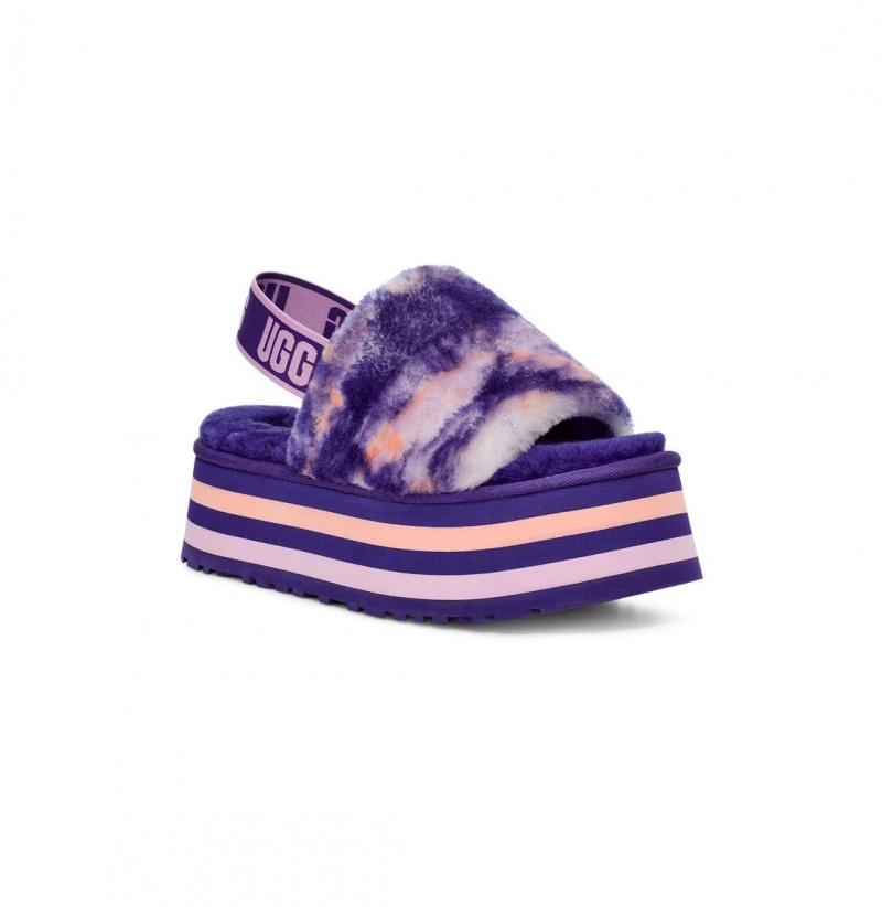UGG Disco Marble Slapky Papuce Damske Nachový | SK-893FHMIAQ