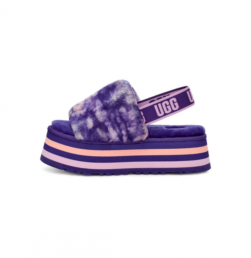 UGG Disco Marble Slapky Papuce Damske Nachový | SK-893FHMIAQ