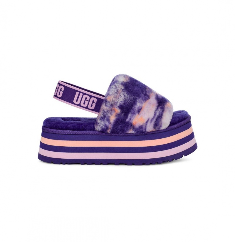 UGG Disco Marble Slapky Papuce Damske Nachový | SK-893FHMIAQ