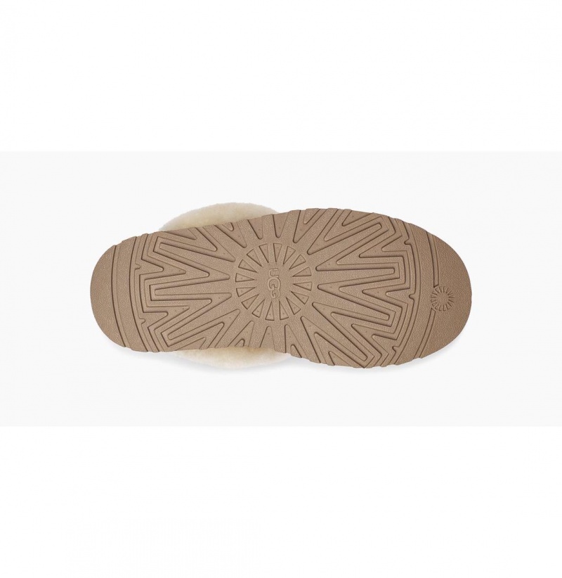 UGG Disquette Papuce Damske Hnede | SK-367QHOUVT