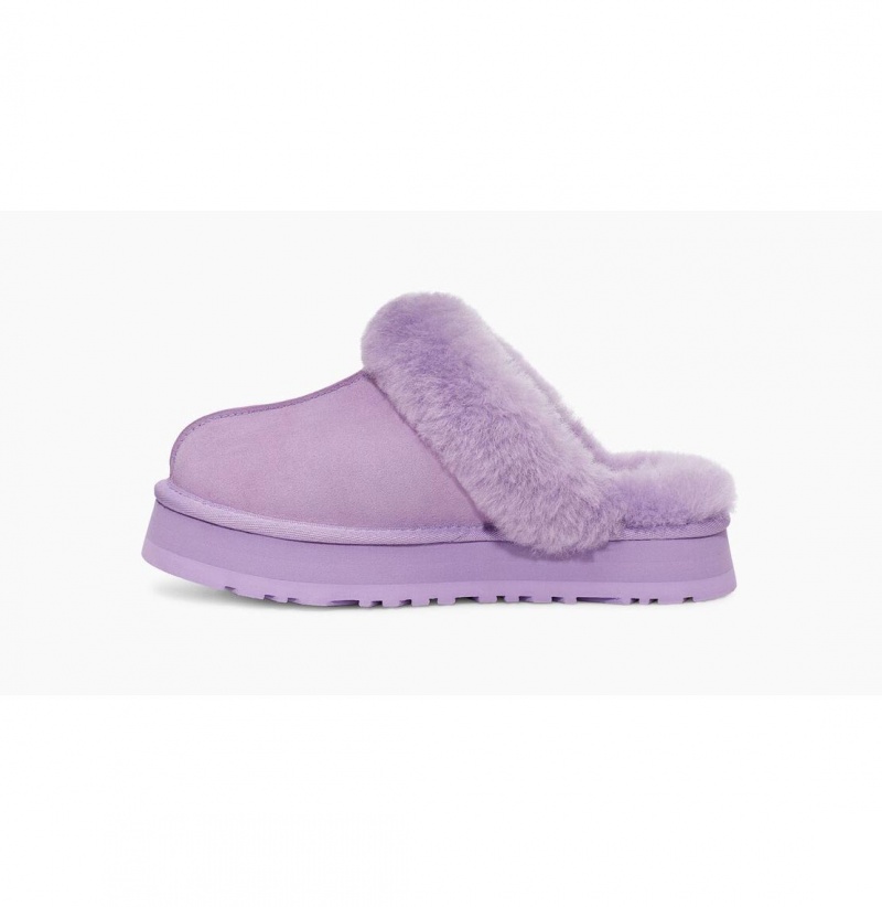 UGG Disquette Papuce Damske Lavendel | SK-652XGZHUA