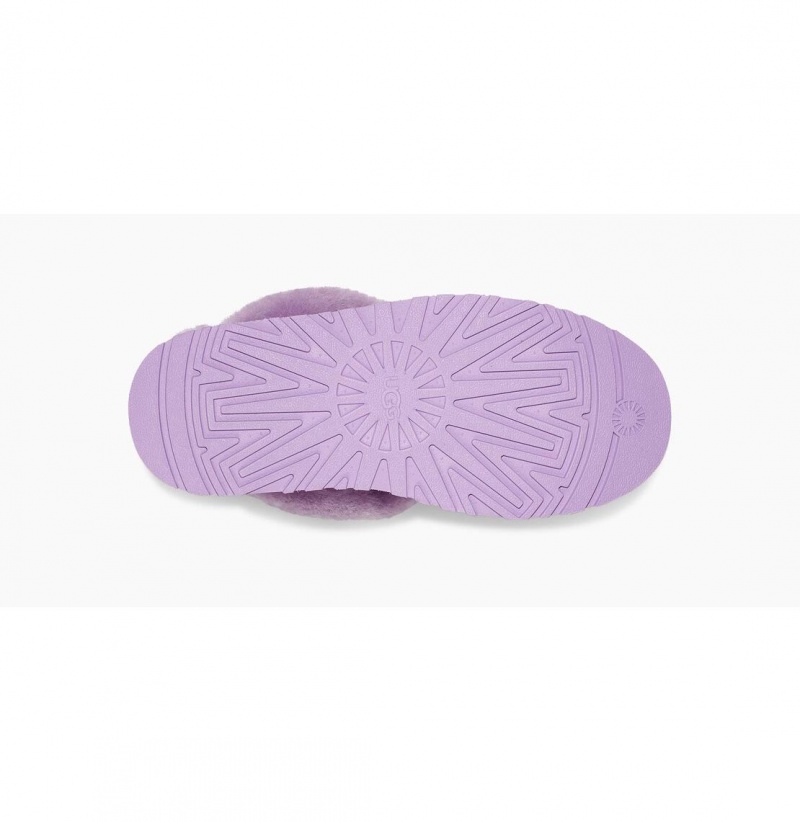 UGG Disquette Papuce Damske Lavendel | SK-652XGZHUA