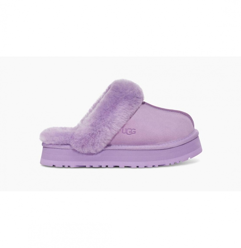 UGG Disquette Papuce Damske Lavendel | SK-652XGZHUA