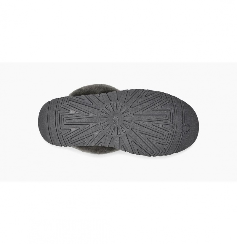 UGG Disquette Papuce Damske Tmavo Siva | SK-125DVWUMK