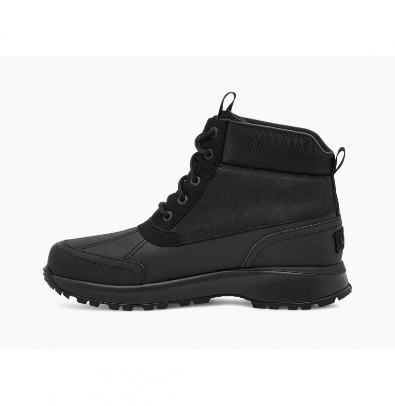 UGG Emmett Duck Chukka Topanky Panske Čierne | SK-718IUPBNK