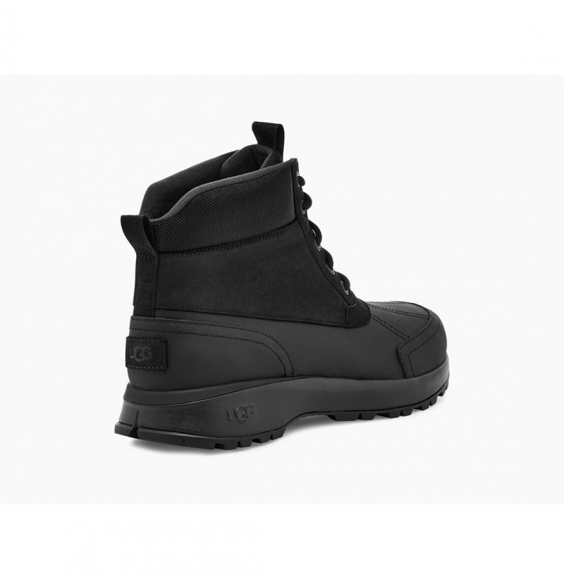 UGG Emmett Duck Chukka Topanky Panske Čierne | SK-718IUPBNK