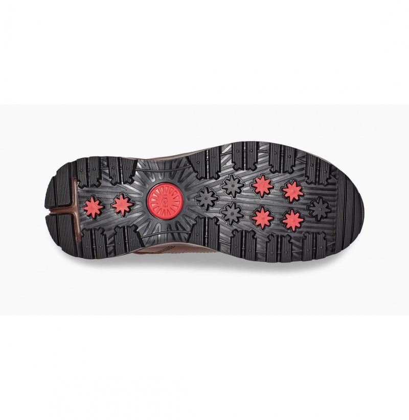 UGG Emmett High Snehule Panske Claret | SK-612IYQJFH