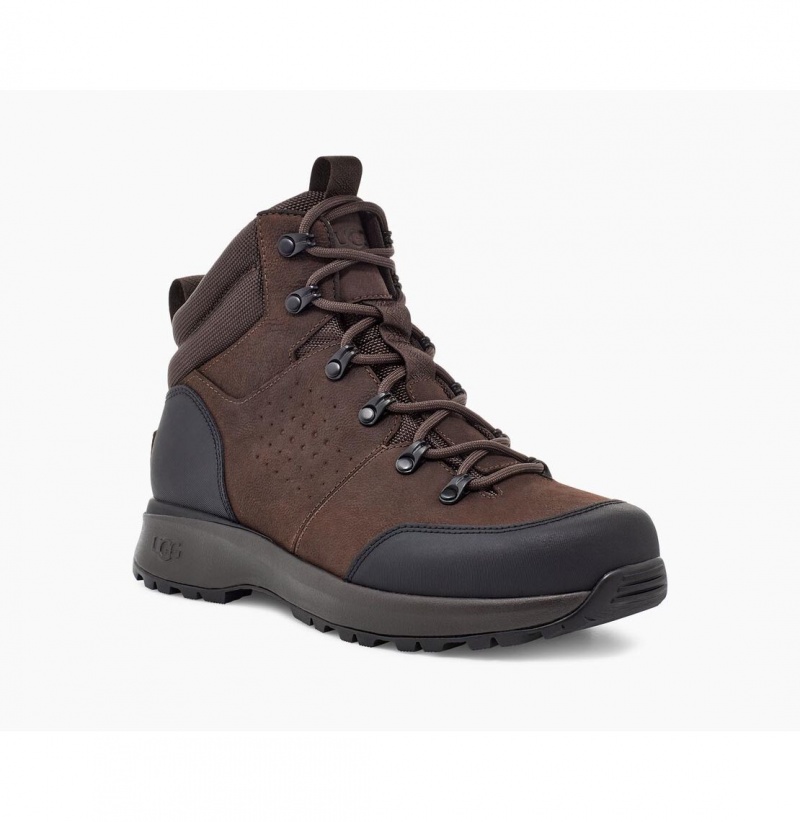 UGG Emmett Stredne Chukka Topanky Panske Hnede | SK-502FRNMQU