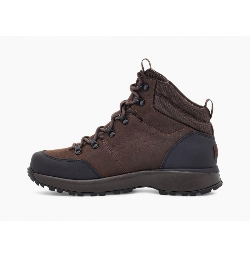 UGG Emmett Stredne Chukka Topanky Panske Hnede | SK-502FRNMQU