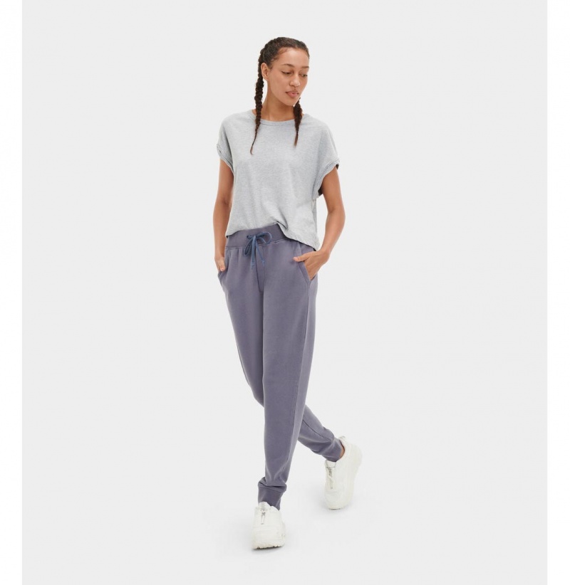 UGG Ericka Relaxed Jogger Nohavice Damske Modre | SK-215VOLBWX