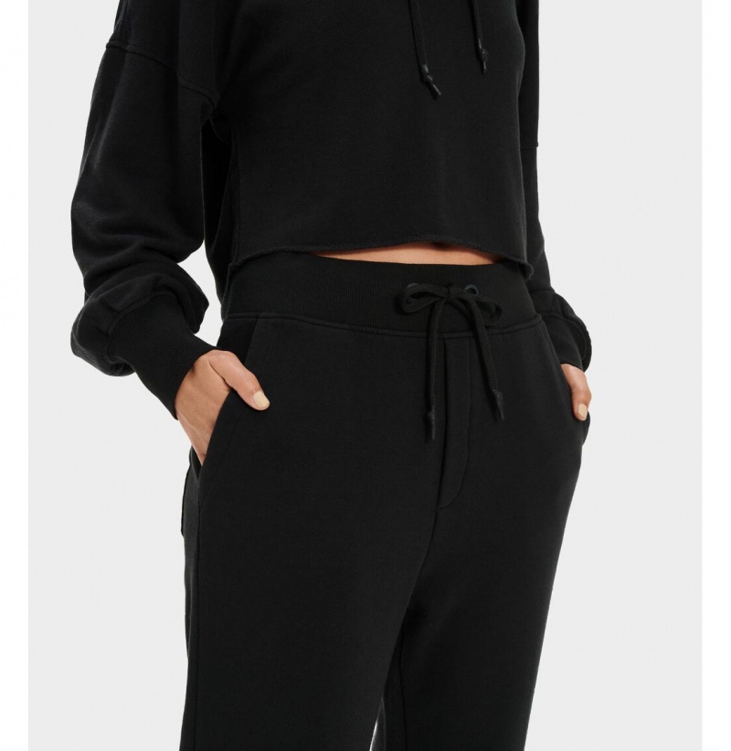UGG Ericka Relaxed Jogger Nohavice Damske Čierne | SK-748RPSAWJ