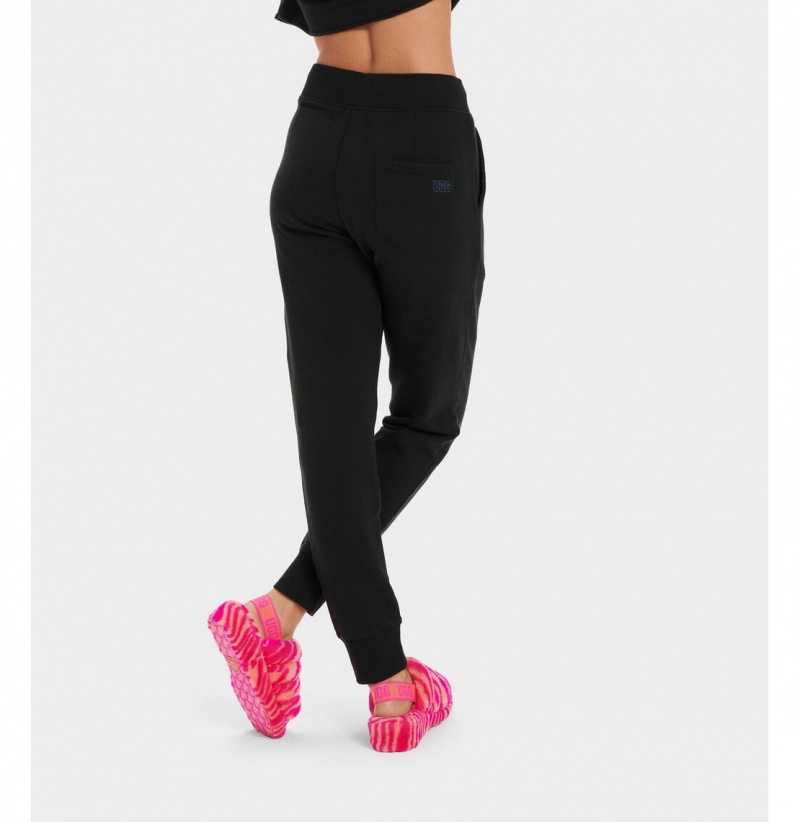 UGG Ericka Relaxed Jogger Nohavice Damske Čierne | SK-748RPSAWJ