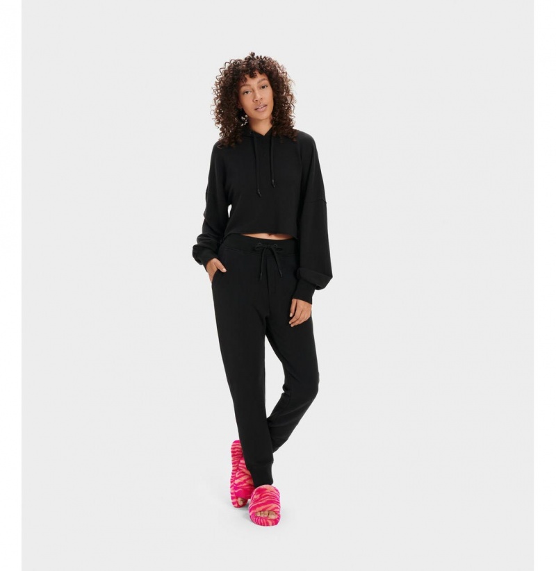UGG Ericka Relaxed Jogger Nohavice Damske Čierne | SK-748RPSAWJ