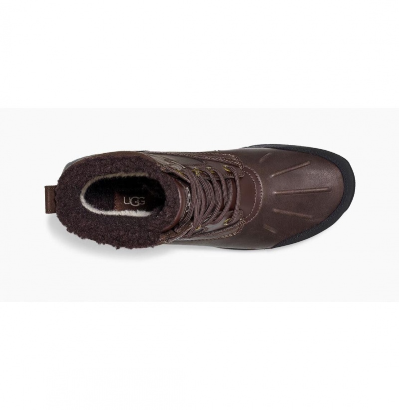 UGG Felton Chukka Topanky Panske Bordove | SK-564EIYURP