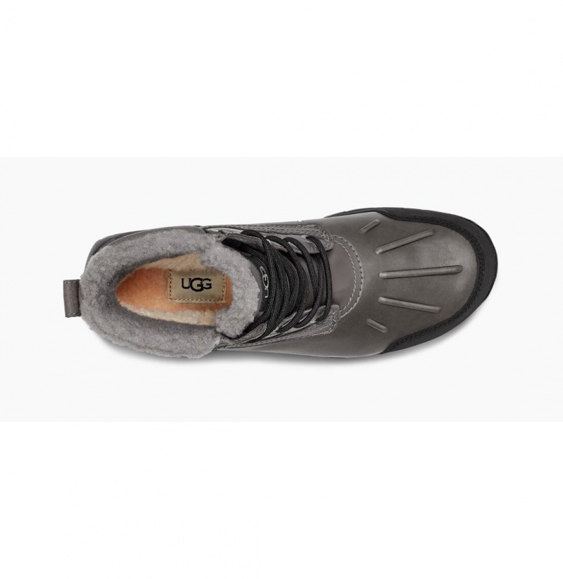 UGG Felton Chukka Topanky Panske Tmavo Siva | SK-582JIZTPQ