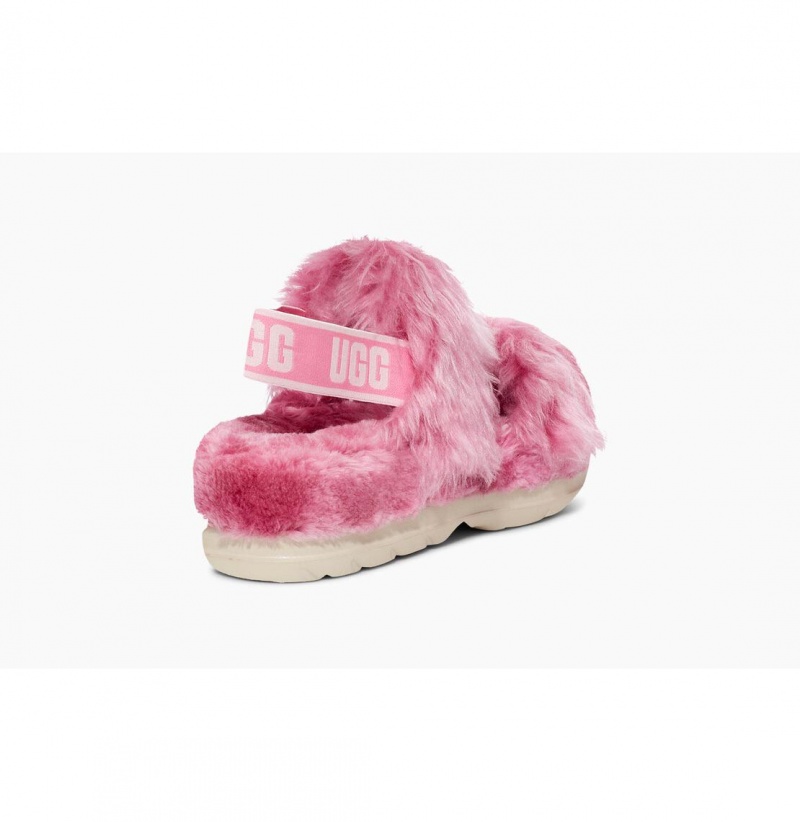UGG Fluff Sugar Sandal Papuce Damske Ruzove | SK-315TVIQPK