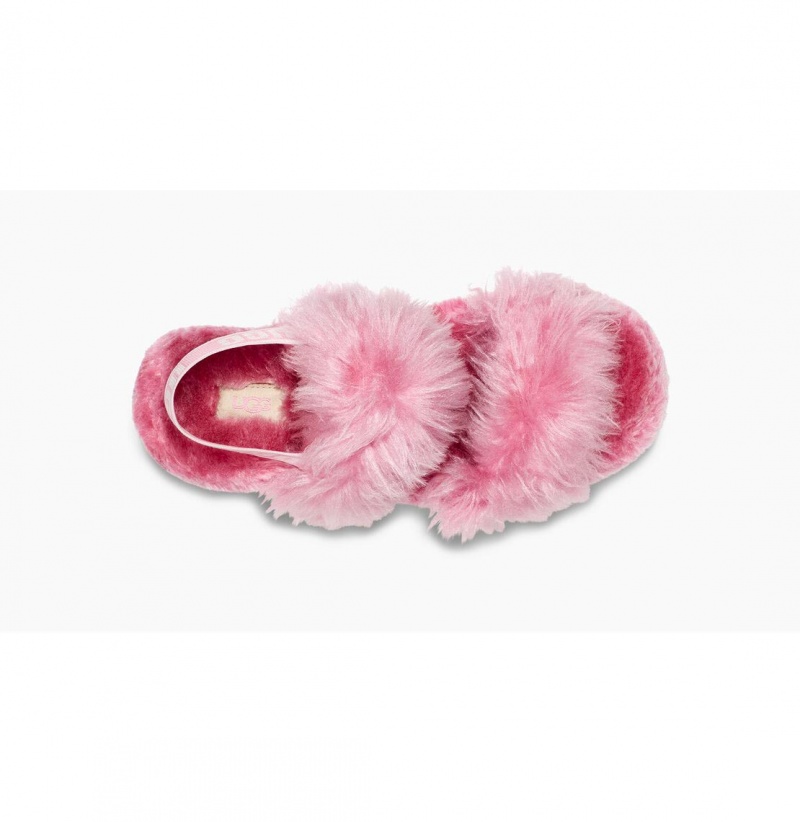 UGG Fluff Sugar Sandal Papuce Damske Ruzove | SK-315TVIQPK