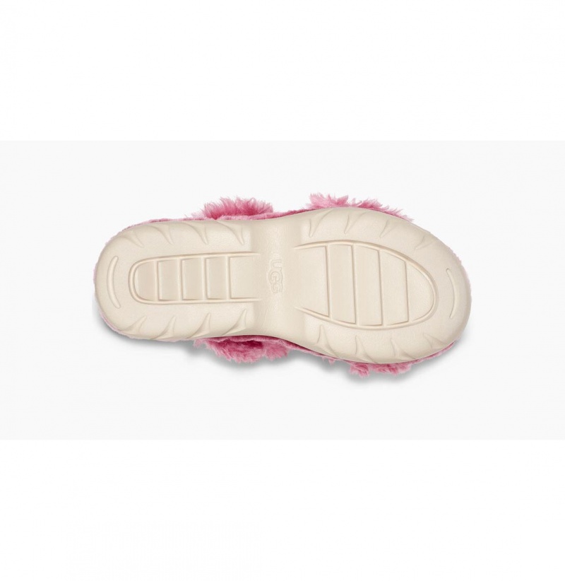 UGG Fluff Sugar Sandal Papuce Damske Ruzove | SK-315TVIQPK